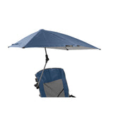 Sklz Sport Brella Beach chaise-abri extérieur avec parasol intégrée bleu ouvert