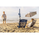 Sklz Sport Brella Beach chaise-abri extérieur avec parasol intégrée bleu live