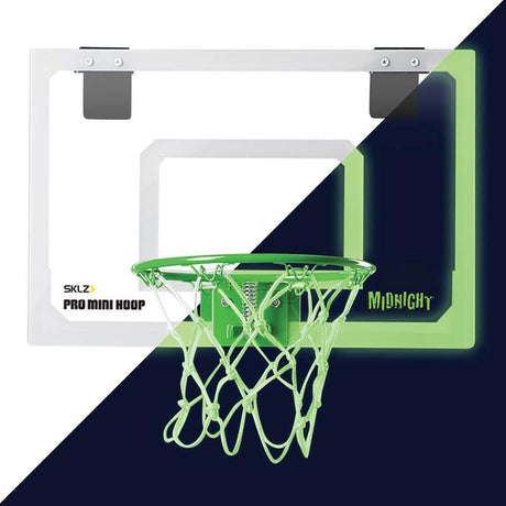 SKLZ Pro Mini-Hoop Midnight panier de basketball fluorescent jour nuit