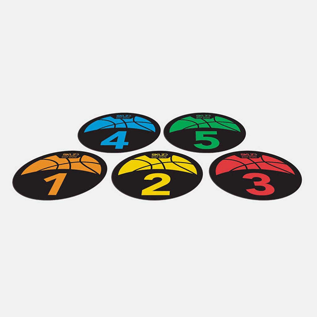SKLZ Sklz Shot-Spotz ensemble de marqueurs d'entrainement de basketball
