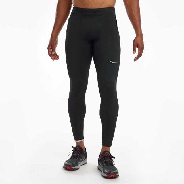 Saucony Bell Lap Tight legging de course à pied noir homme