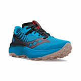 Saucony Endorphin Edge chaussures de course a pied trail homme - Ocean / Black