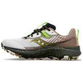 Saucony Endorphin Edge chaussures de course a pied trail homme lateral - fog noir