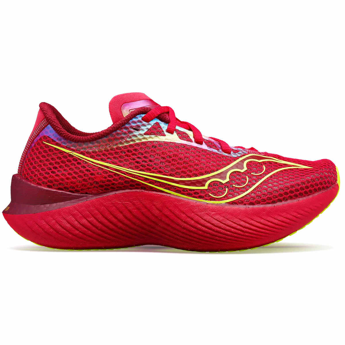 Saucony Endorphin Pro 3 chaussures de course pour femme - Rouge / Rose