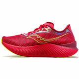 Saucony Endorphin Pro 3 chaussures de course pour femme - Rouge / Rose