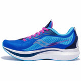 Saucony Endorphin Speed 2 chaussures de course pour femme - Royal/Blaze côté