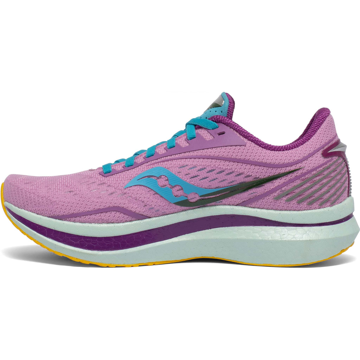 Saucony Endorphin Speed future pink souliers de course femme lateral