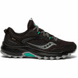 Saucony Excursion TR15 GTX Chaussures de course à pied trail femme - Black / Jade