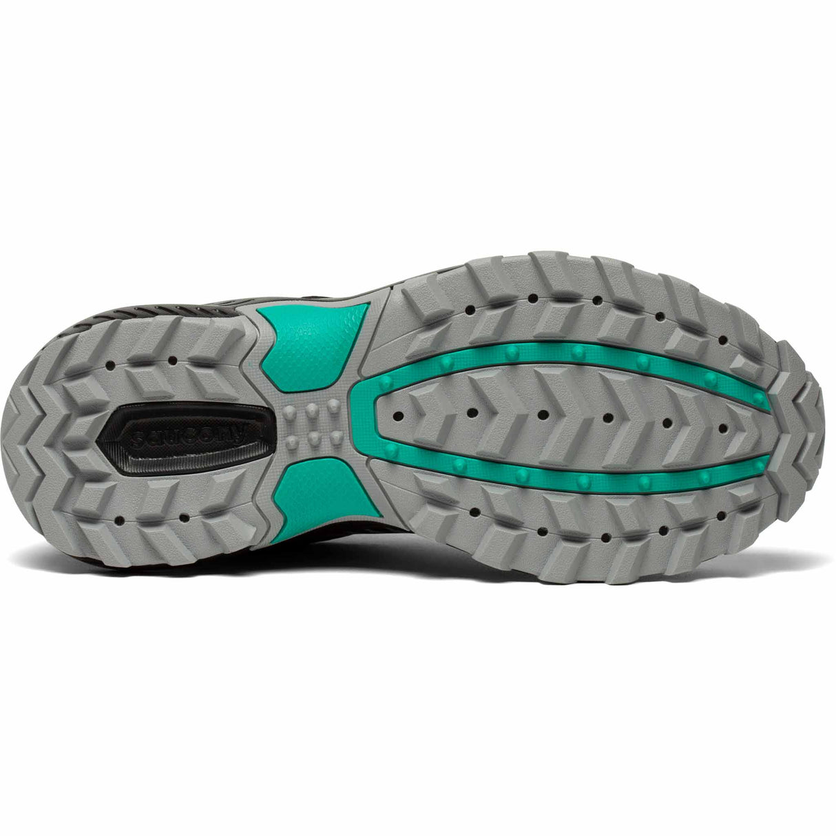 Saucony Excursion TR15 GTX Chaussures de course à pied trail femme - Black / Jade - Semelle