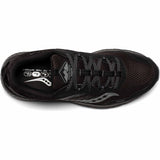 Saucony Excursion TR15 GTX chaussures de course à pied trail homme - Black / Shadow - vue de haut