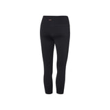 Saucony Fortify Crop leggings de course à pied noir femme dos