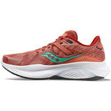 Saucony Guide 16 running de course femme - soot / sprig lateral