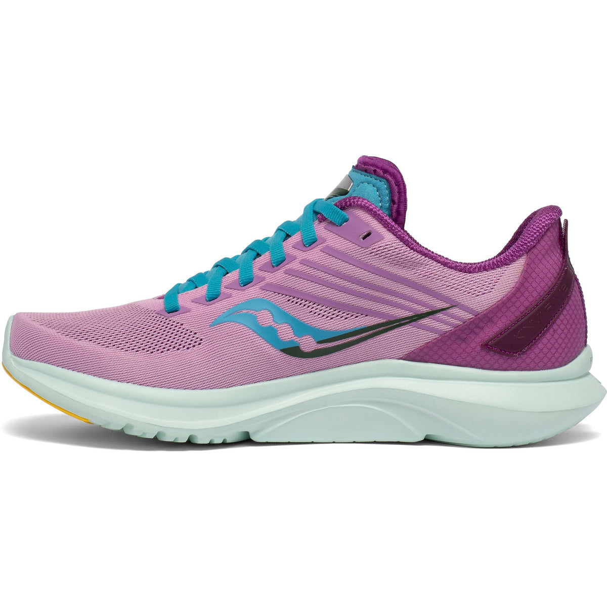 Saucony Kinvara 12 chaussures de course a pied femme Future pink lateral