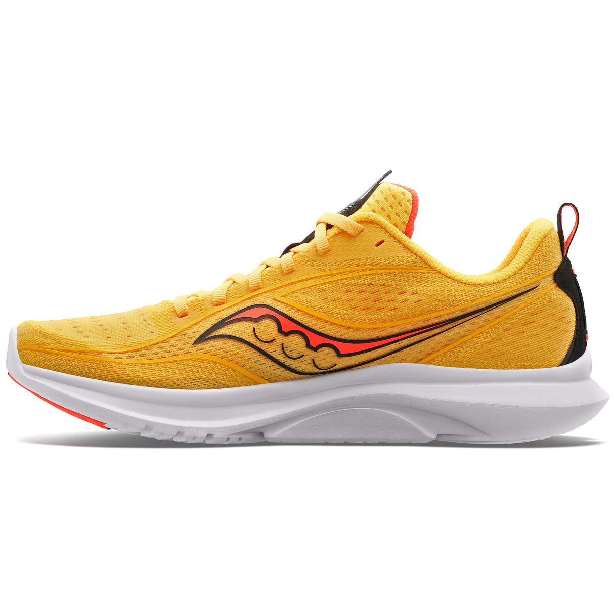 Saucony Kinvara 13 souliers de course homme vizi or vizi rouge lateral