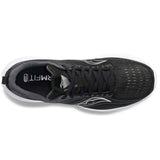 Saucony Kinvara 13 running homme noir argent noir empeigne