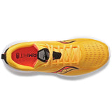 Saucony Kinvara 13 running femme VIZI Or VIZI Rouge Jaune empeigne