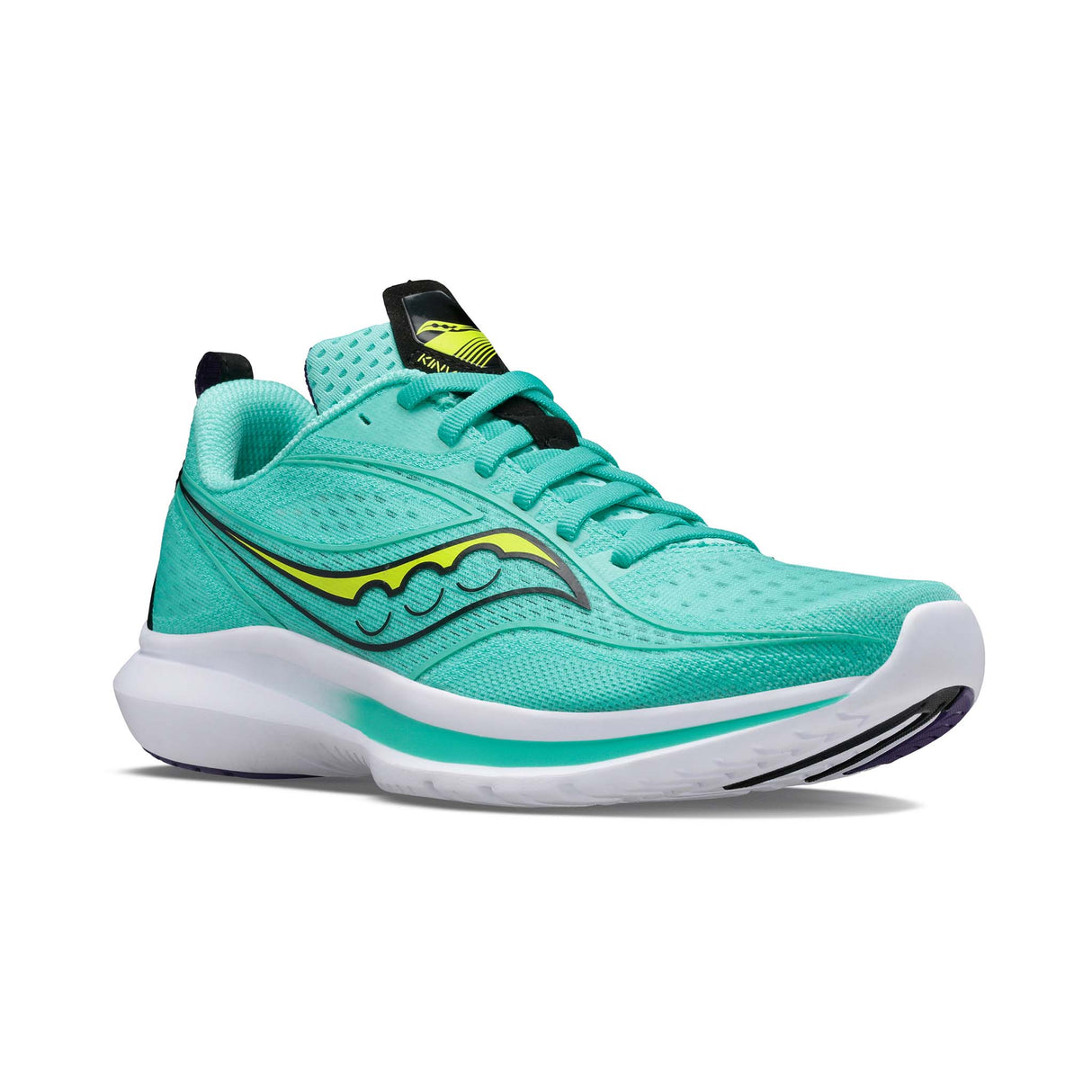 Saucony Kinvara 13 chaussures de course à pied menthe femme empeigne