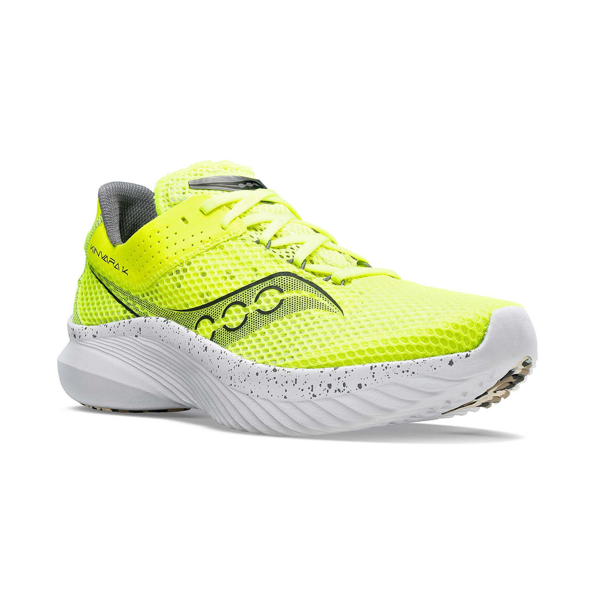 Saucony Kinvara 14 running de course homme pointe- citron / noir