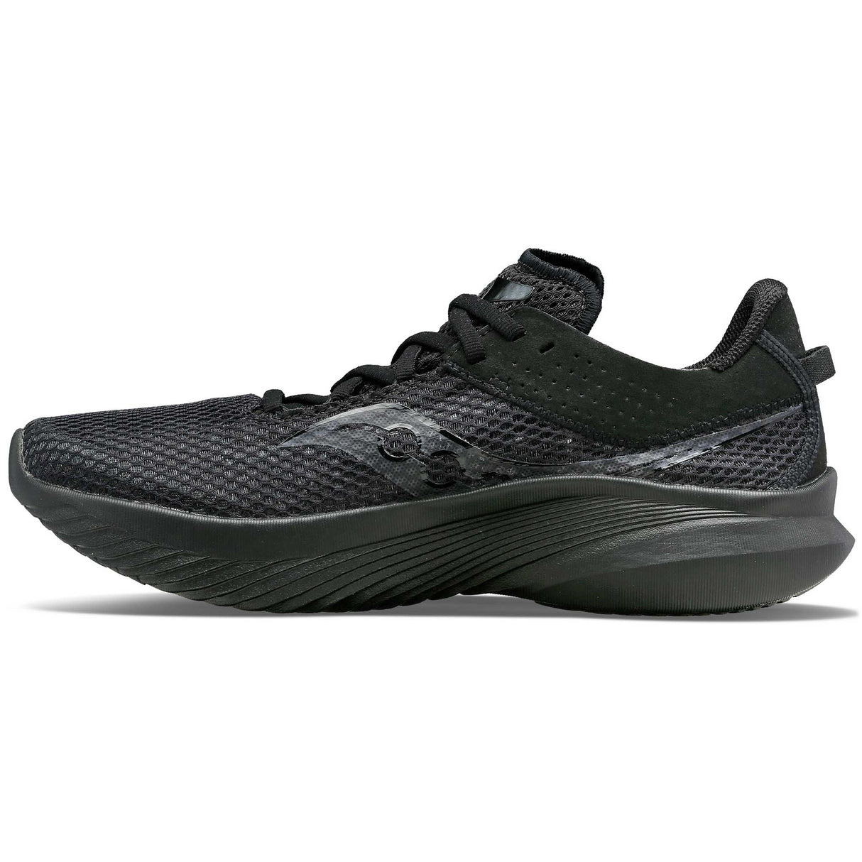 Saucony Kinvara 14 running de course homme lateral- triple black