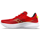 Saucony Kinvara 14 running de course homme lateral- red poppy