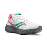 Saucony Kinvara 14 running de course femme pointe- blanc / gravier