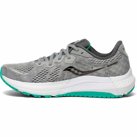 Saucony Omni 20 chaussures de course à pied femme - Alloy / Jade - côté