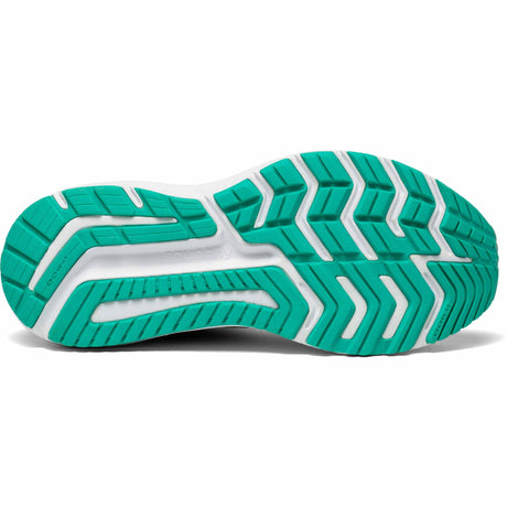 Saucony Omni 20 chaussures de course à pied femme - Alloy / Jade - semelle