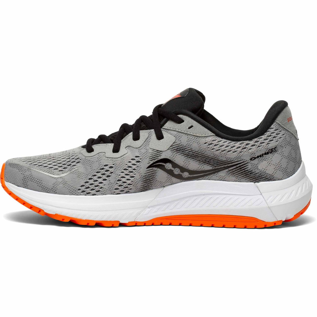 Saucony Omni 20 chaussures de course à pied homme - Alloy / Fire - côté