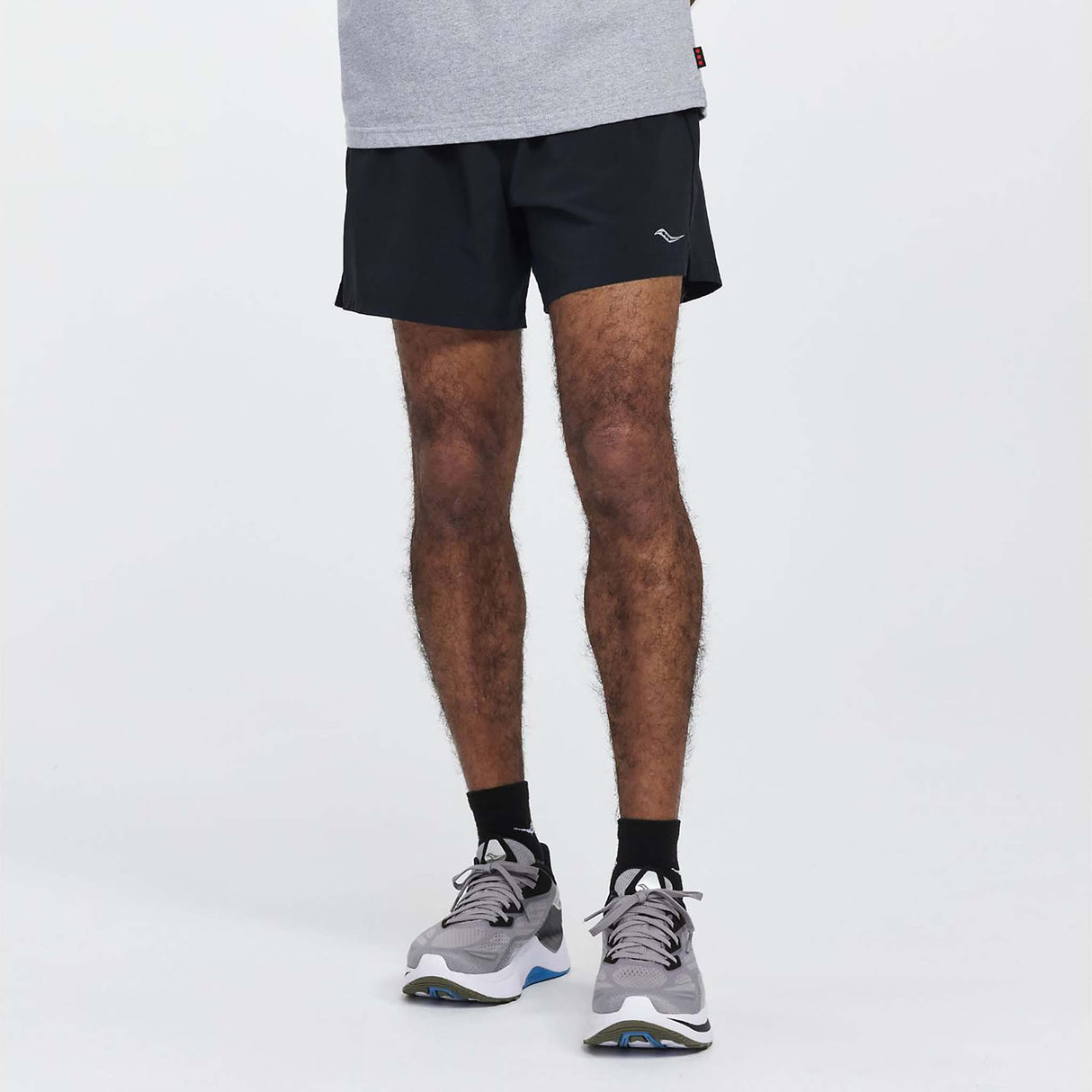 Saucony Outpace 5-Inch shorts de course noir homme