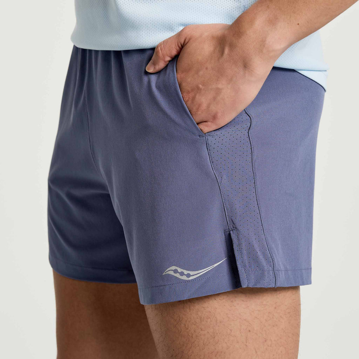 Saucony Outpace 5-Inch short de course à pied homme - Horizon