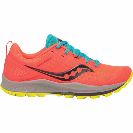 Saucony Peregrine 10 chaussures de course à pied trail femme - Vizired/Citron