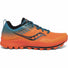 Saucony Peregrine 10 ST Chaussures de course à pied trail homme Orange/Bleu