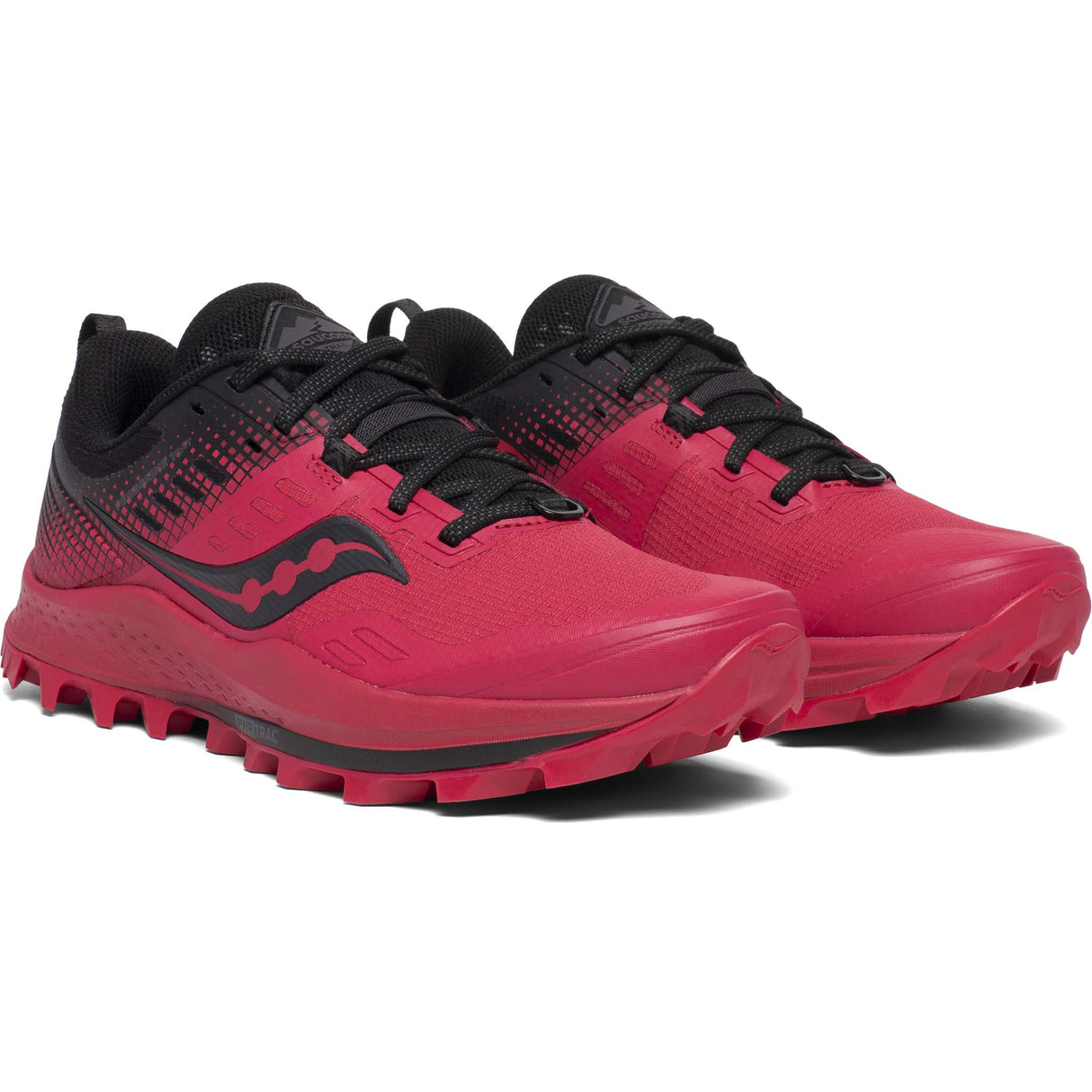 Saucony Peregrine 10 ST barberry black femme paire