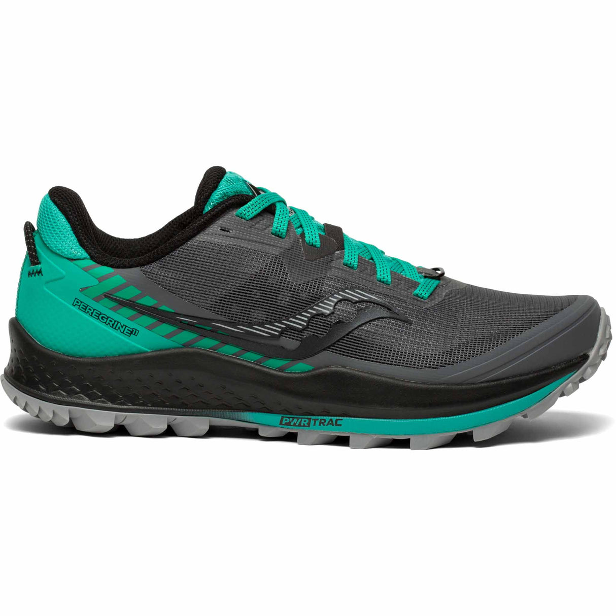 Saucony Peregrine 11 chaussures de course à pied trail femme - Shadow / Jade