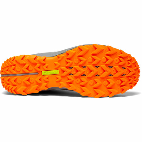 Saucony Peregrine 11 chaussures de course à pied trail homme - Alloy / Olive / Vizi - semelle