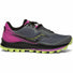 Saucony Peregrine 11 ST Chaussures de course à pied trail femme - Shadow / Raz / Lime