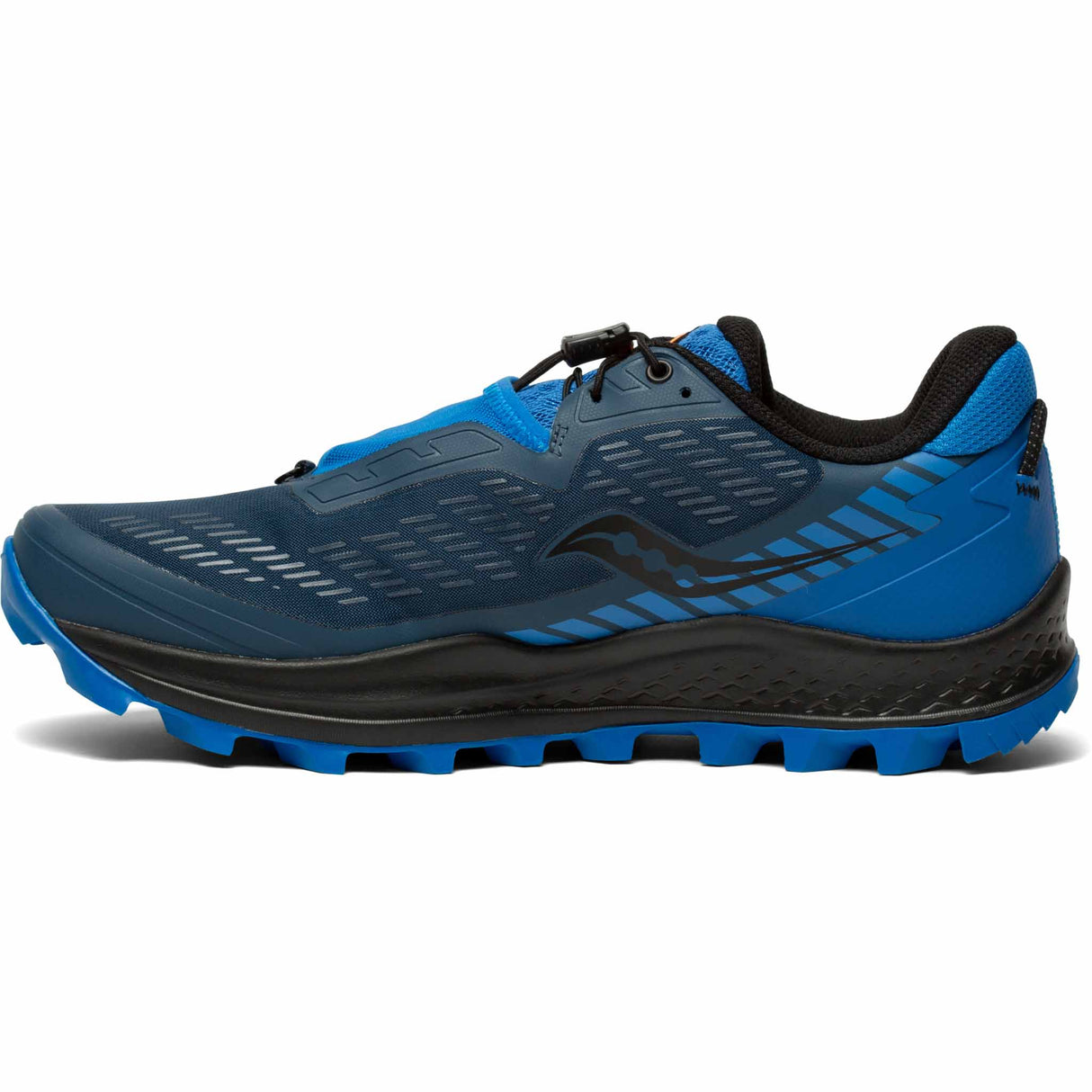 Saucony Peregrine 11 ST Chaussures de course à pied trail homme - Space / Royal - côté