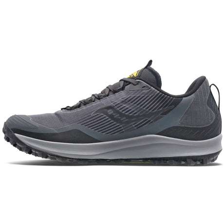 Saucony Peregrine 12 GTX running homme shadow vizi lateral