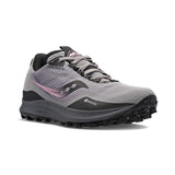 Saucony Peregrine 12 GTX running trail femme alloy quartz pointe