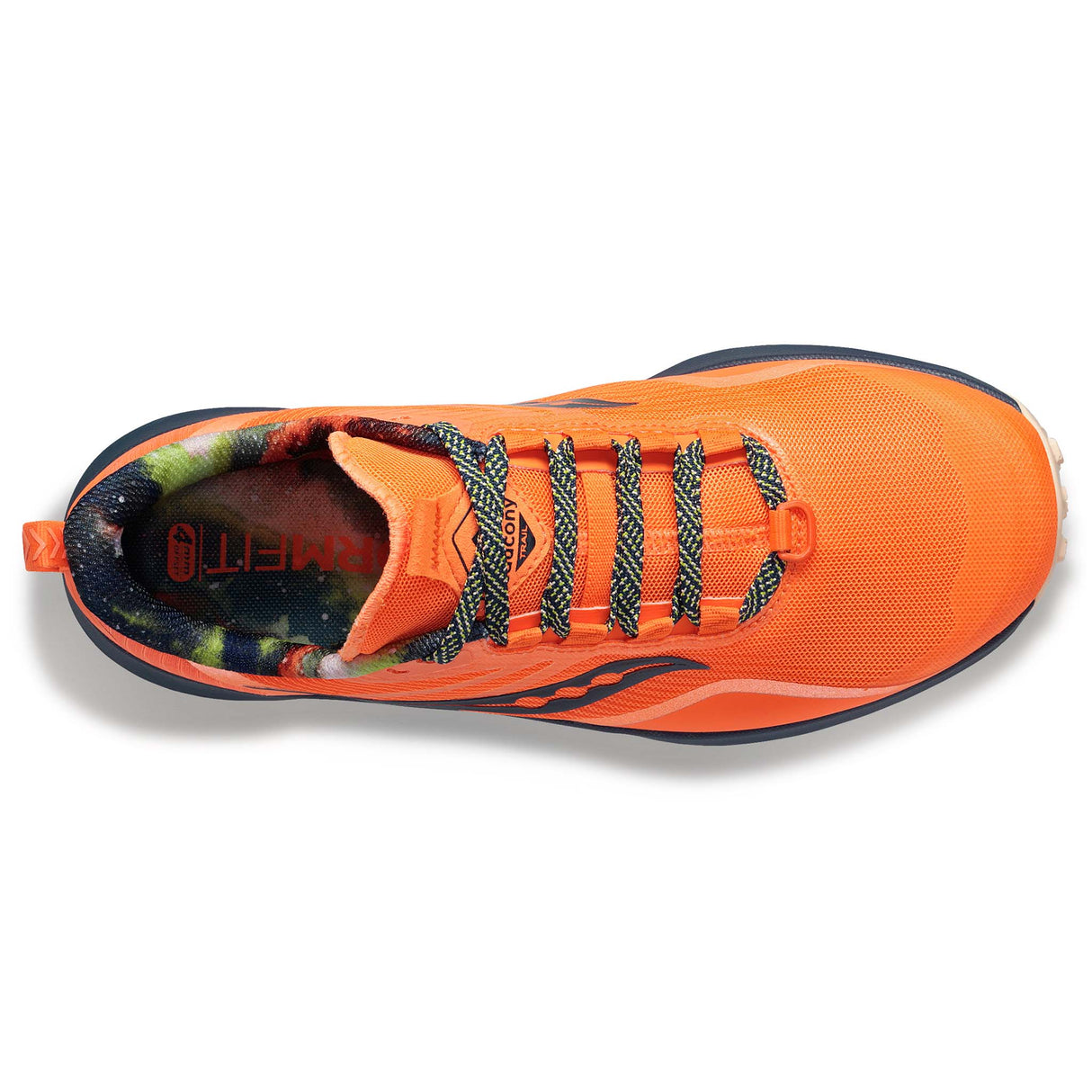 Saucony Peregrine 12 trail running histoires de feu de camp vue sup