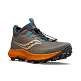 Saucony Peregrine 13 ST running de course sur sentier homme pointe- umber / basalt