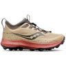 Saucony Peregrine 13 ST running de course sur sentier femme - desert / umber