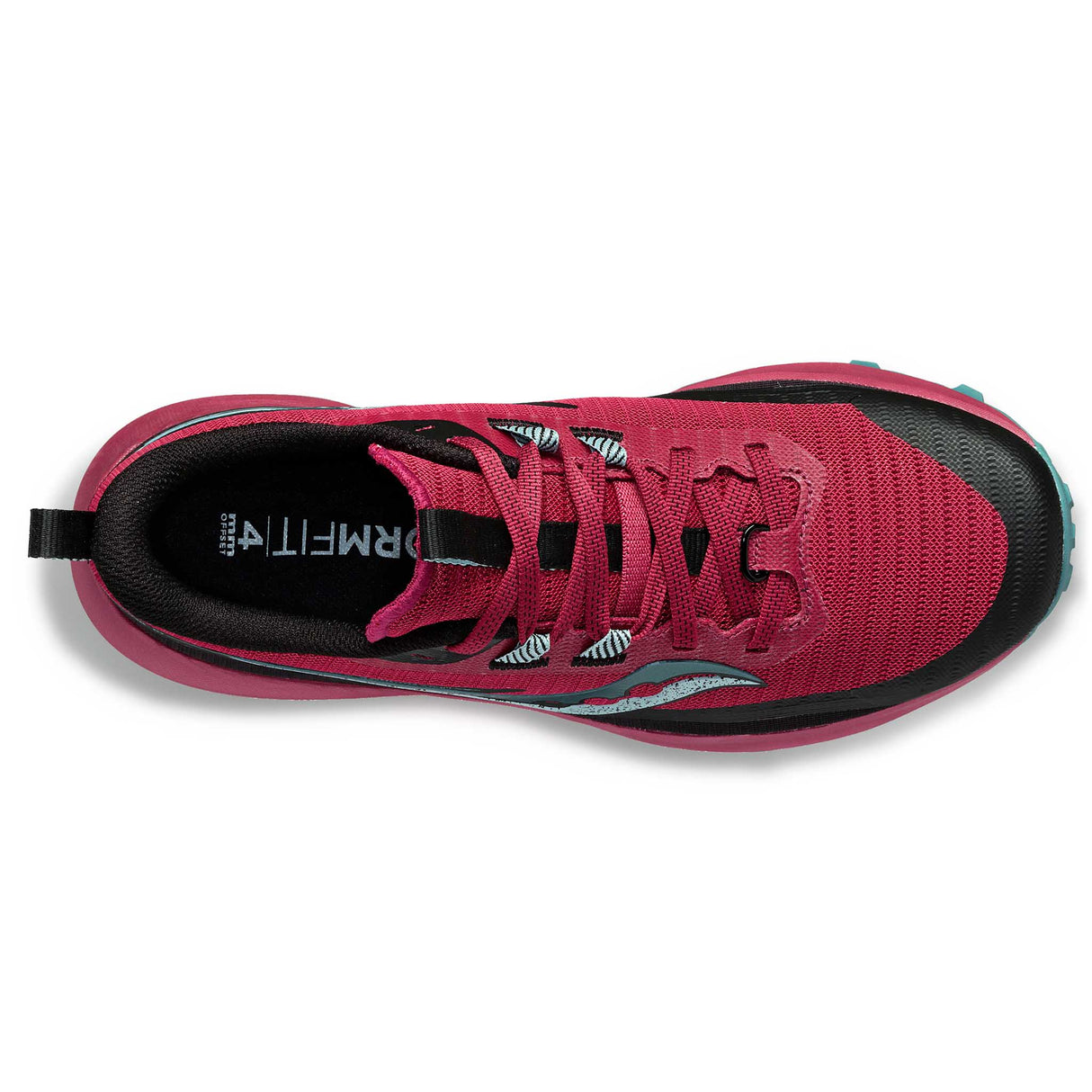 Saucony Peregrine 13 running de course trail femme empeigne- berry / mineral