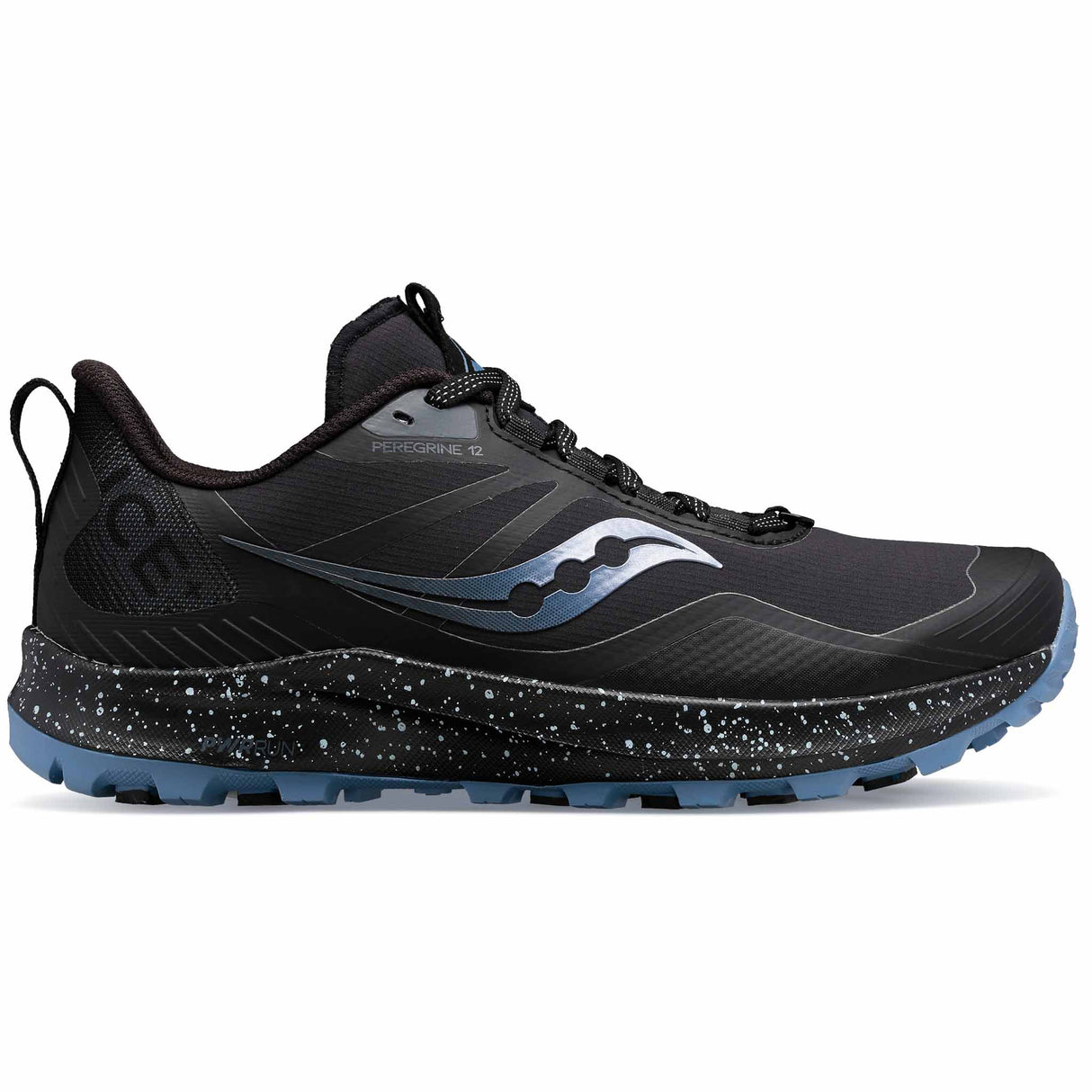 Saucony Peregrine ICE+ 3 chaussures de course a pied d'hiver trail femme - Black / Summit