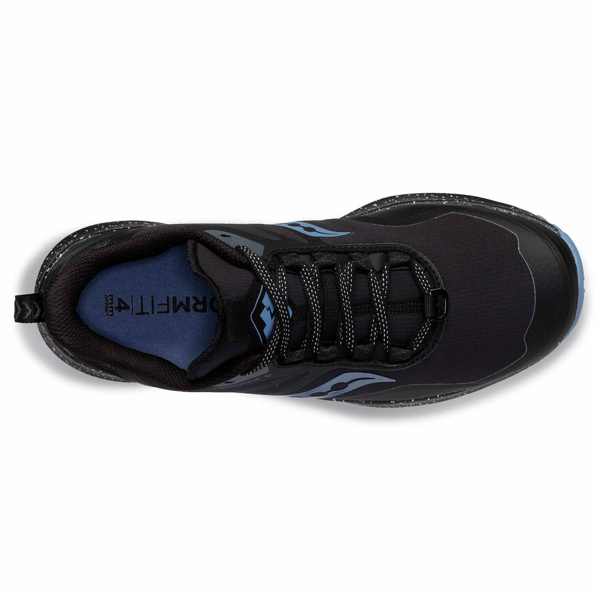 Saucony Peregrine ICE+ 3 chaussures de course a pied d'hiver trail femme - Black / Summit