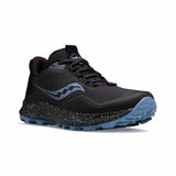 Saucony Peregrine ICE+ 3 chaussures de course a pied d'hiver trail femme - Black / Summit