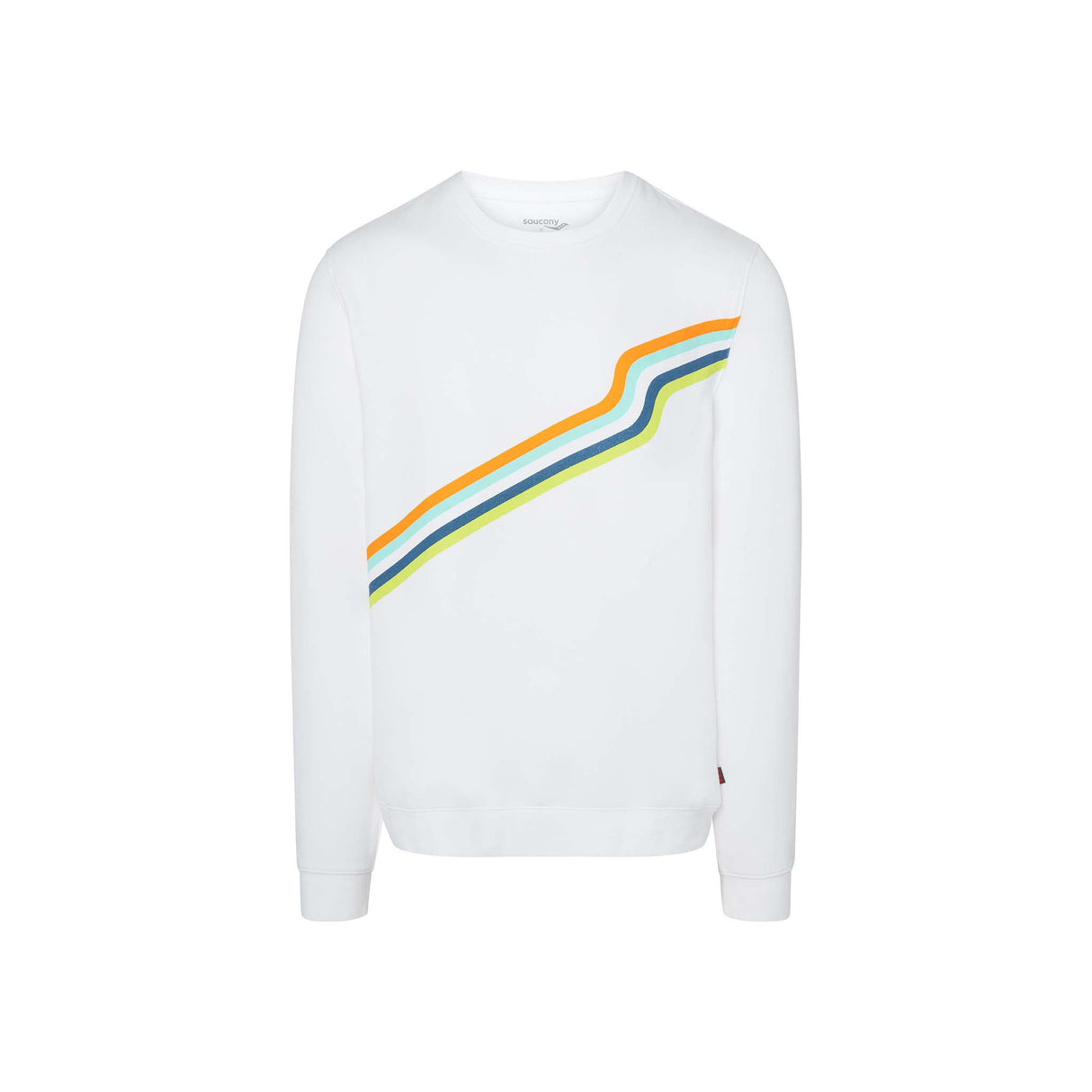 Saucony Rested Crew sweatshirt blanc homme