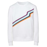 Saucony Rested Crew sweatshirt blanc femme