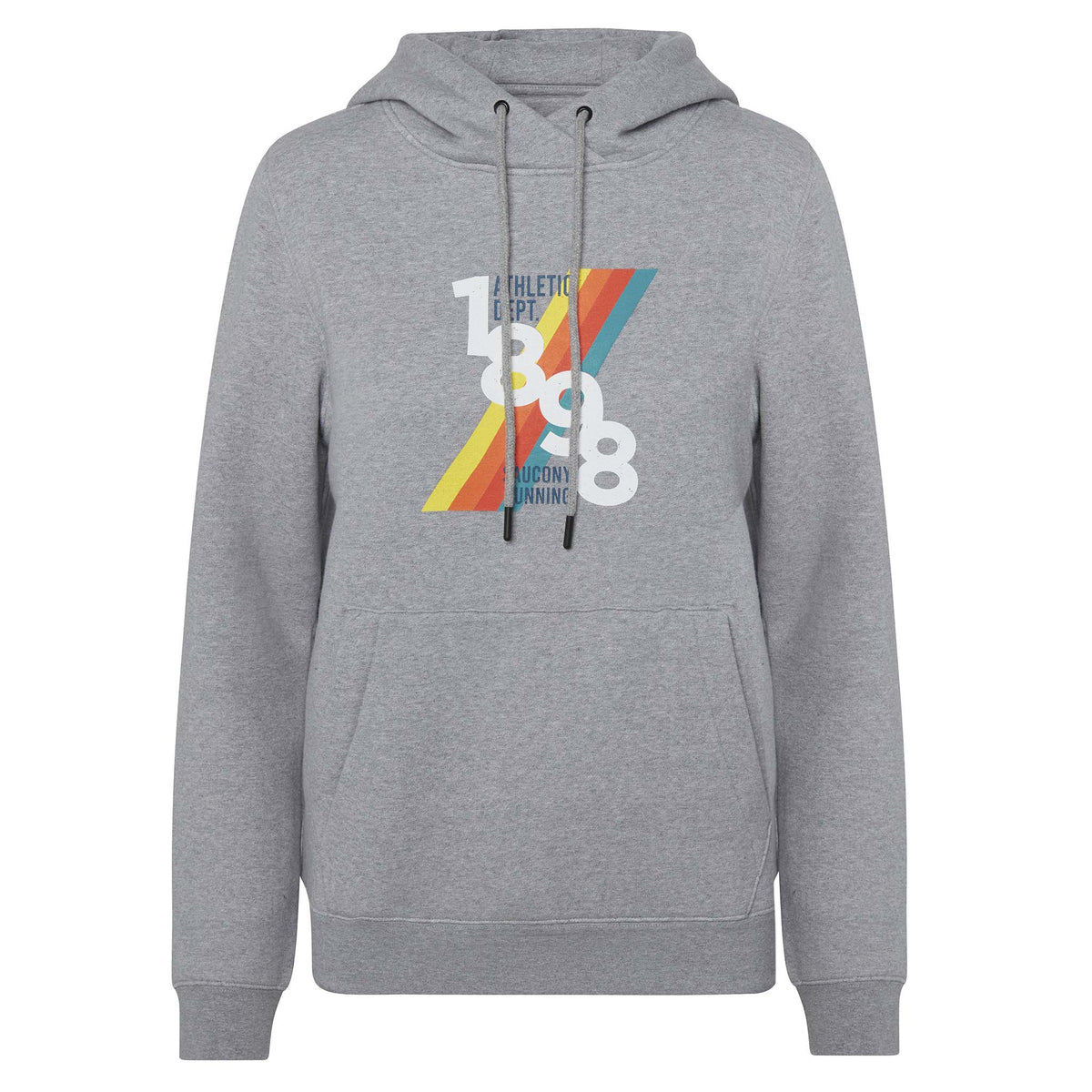 Saucony Rested Hoody kangourou a capuche gris femme
