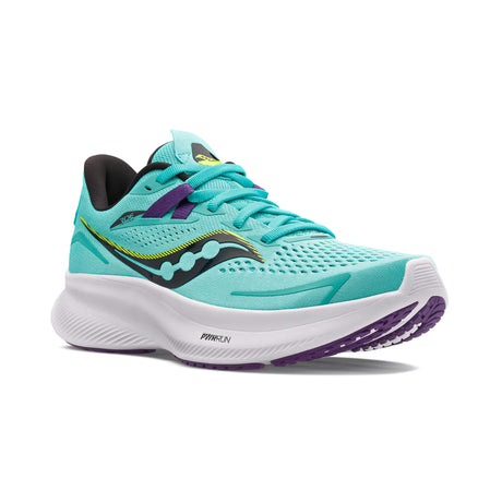 Saucony Ride 15 souliers de course menthe femme empeigne